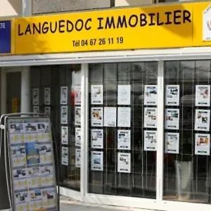 Languedoc Immobilier Vue Piscine Rochelongue - St152 *